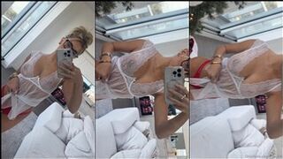 Breckie Hill See Through Mirror Tease Onlyfans Video Leaked