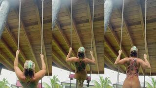 Paige Vanzant Booty G-String Play Onlyfans Video Leaked