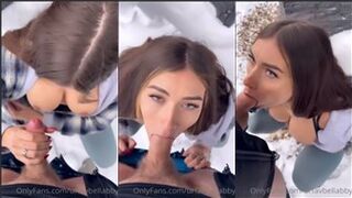 Noturhoneybb Nude Outdoor Blowjob