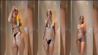 Malayaax Sophieraiin Wet Shower Tease Video